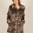 warm & stylish women's robe