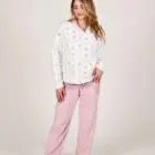 warm fleece pyjama set