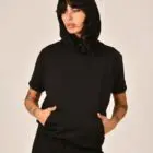 cozy hooded pyjama top