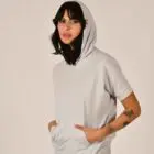 hooded pyjama top