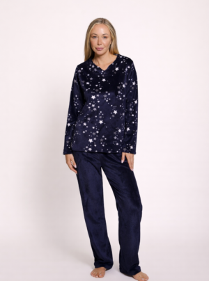 Soft And Warm Fleece PJ Set