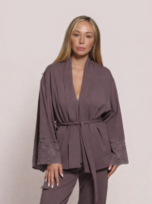 Stretch Cotton 3 pcs Pyjama Set