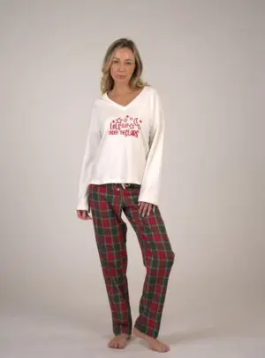 Pant Flannel & Top Cotton Pj