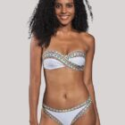 Strapless Bra & Bottom Swimsuit