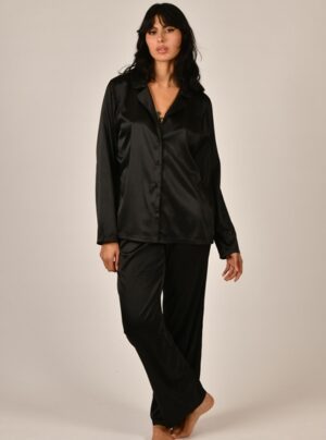 Button up Satin Pyjama