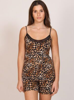 Modal PJ Set With Lace