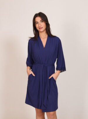 Aïa Modal Robe With Lace