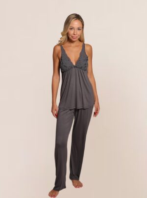 Bamboo Cotton Set With Lace