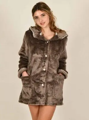 warm & stylish women's robe
