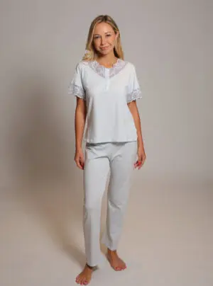 Stretch Cotton Pajamas