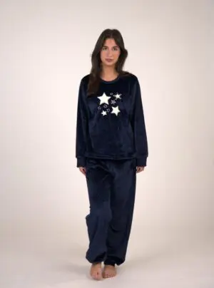 Soft And Warm Fleece PJ Set