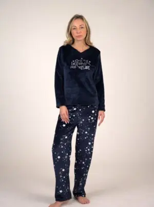 Soft And Warm Fleece PJ Set