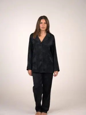 Button up Satin Pyjama