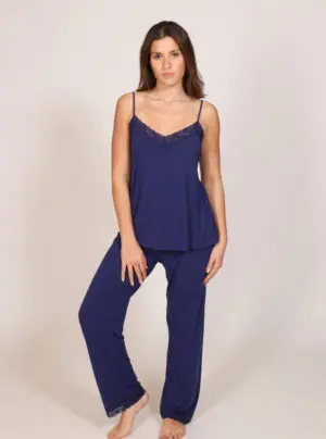 Modal Cotton Set With Lace