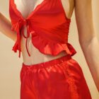 women's sexy satin sleepwear