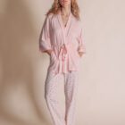 3Pcs Stretch Bamboo Cotton Pajamas