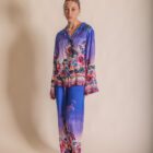 button up soft pyjama