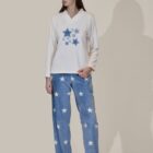 fleece winter pyjama