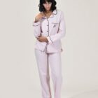 stretchy women's cotton pyjama