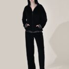 velvet women's jogging set