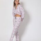 button up soft women's pyjama