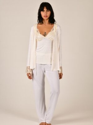 3Pcs Stretch Bamboo Pajamas