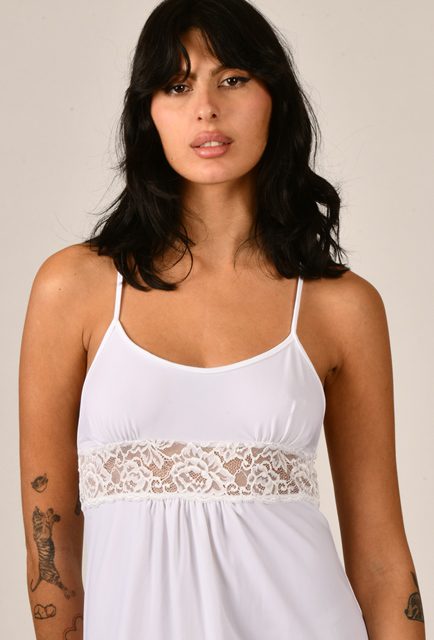 short pajama set With Lace
