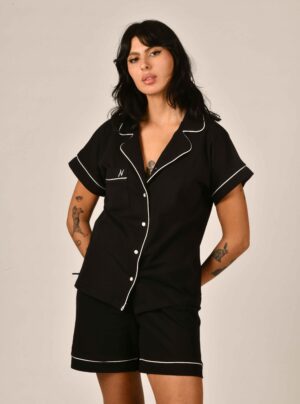 Noor Stretch Cot PJ Set