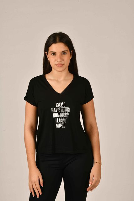 stretch cotton pyjama top