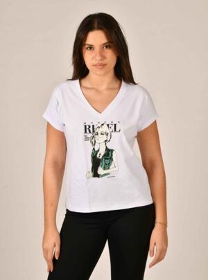 stretch cotton pyjama top