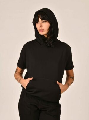 cozy hooded pyjama top