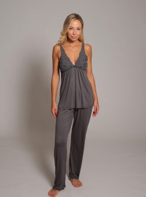 Bamboo Cotton Set With Lace