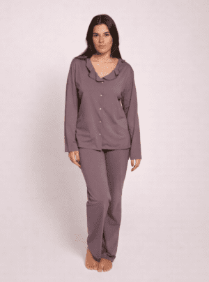 Noor Stretch Cotton Long PJ Set