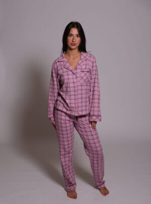 Button up Cotton PJ Set