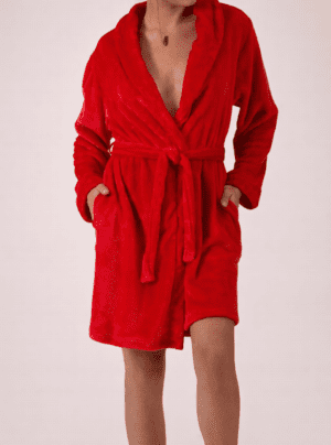 Long Warm & comfy Robe Colle Chale