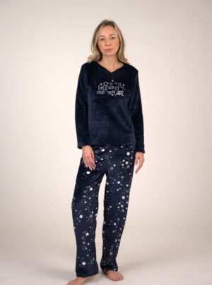 Soft And Warm Fleece PJ Set