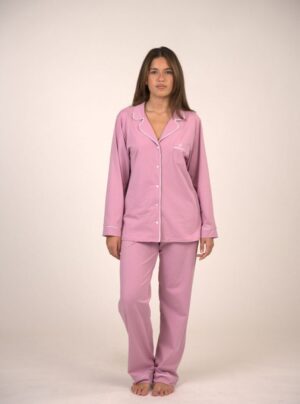 Noor Stretch Cotton Long PJ Set