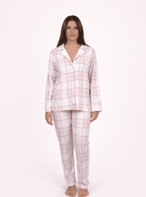 Baby Fleece Button Up PJ Set