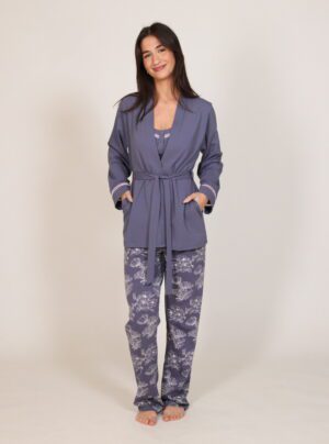 3pcs Stretch Cotton Pajamas