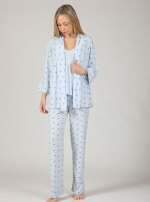 Bow 3Pcs Cotton Pj